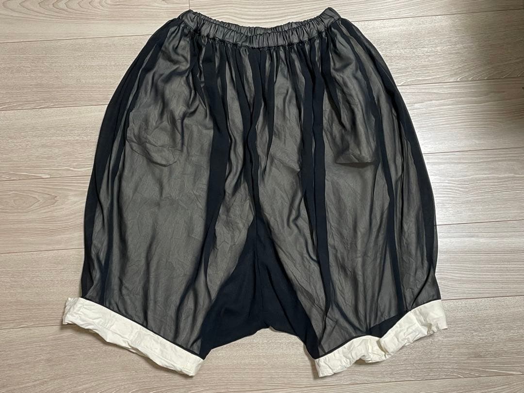 “*”様 コムデギャルソン サルエルパンツ コットンキリム チュールS GG-P