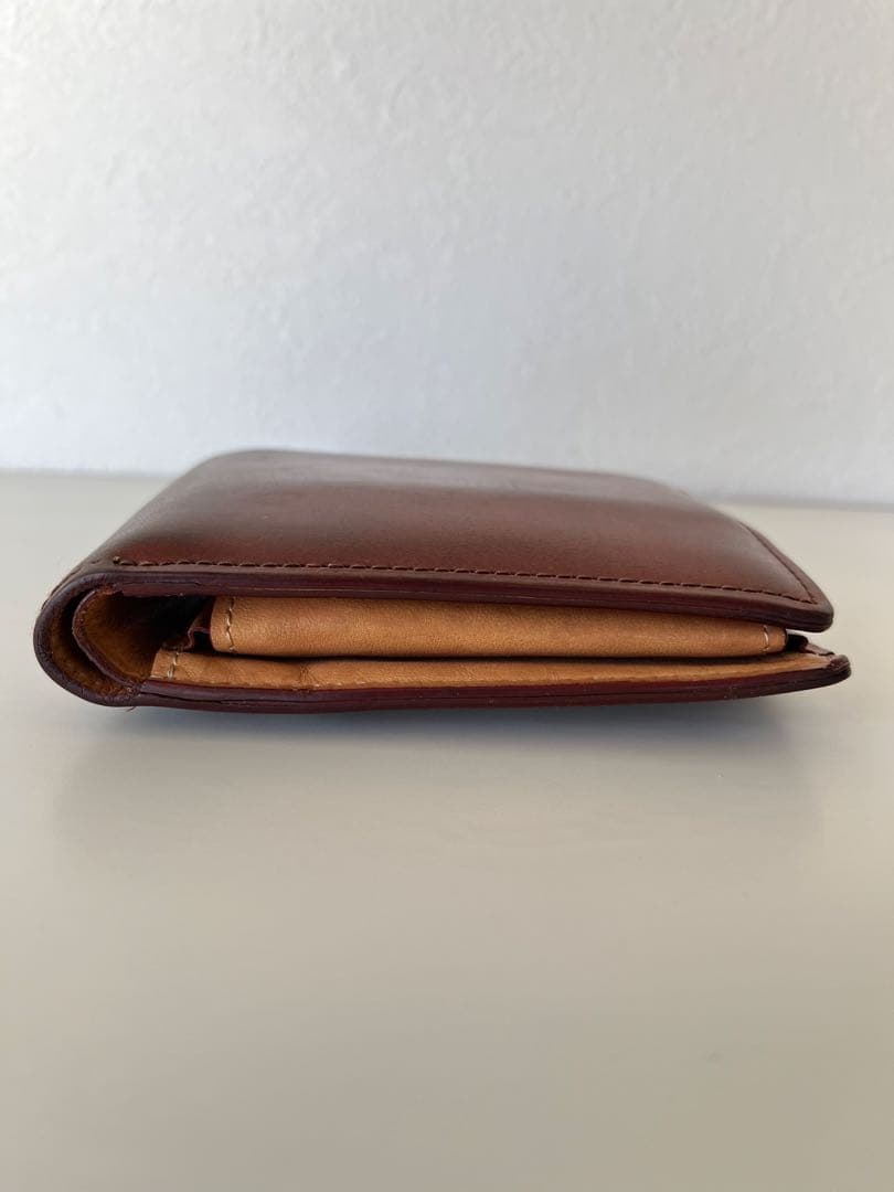 GANZO コードバン　小銭入れ付き二つ折り財布