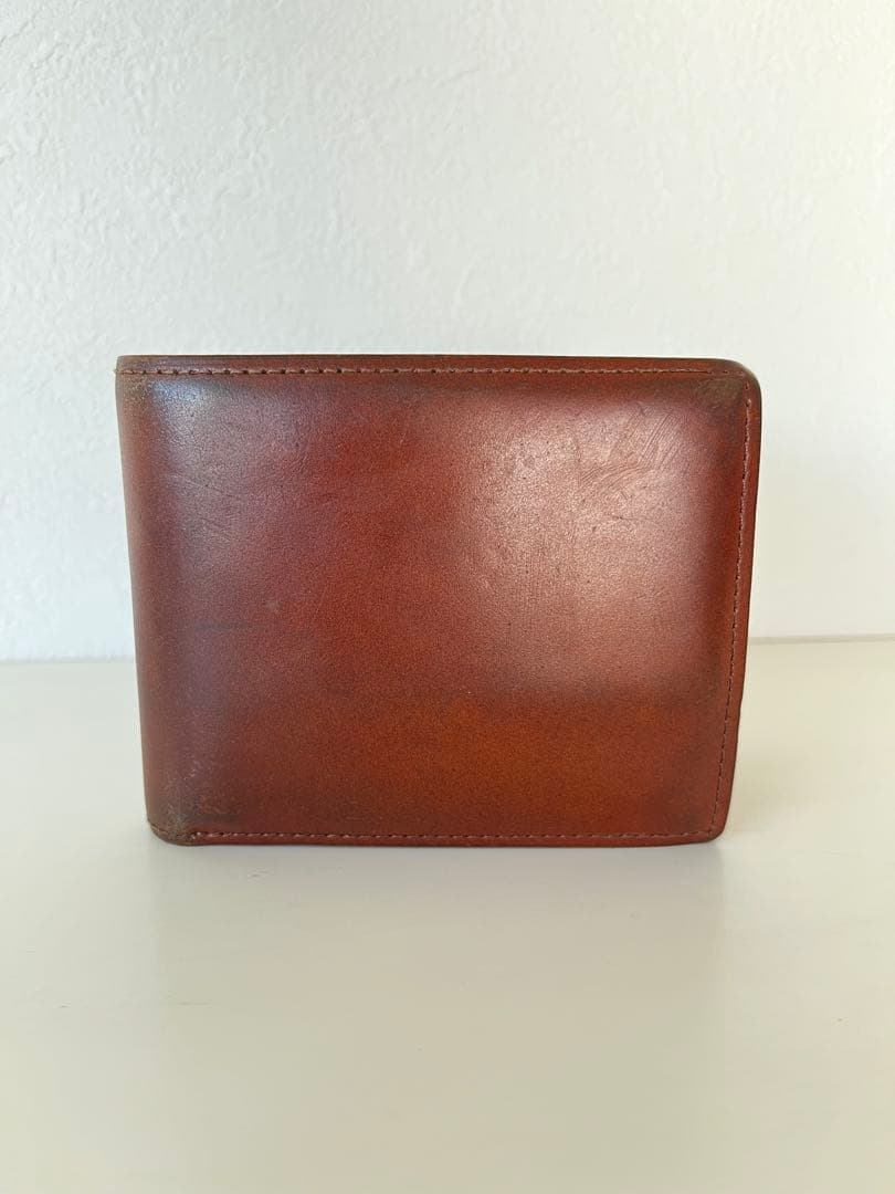 GANZO コードバン　小銭入れ付き二つ折り財布