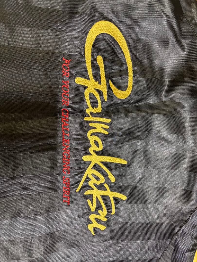 がまかつ　gamakatsu フィッシングスーツ黒/金XL GM-3401