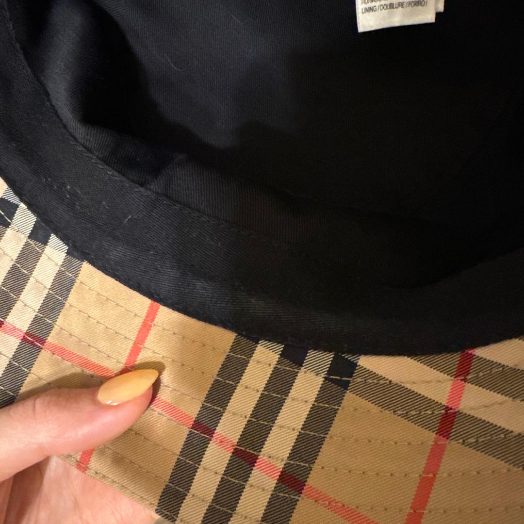 か ミチちゃん 着用 BURBERRY バケットハット