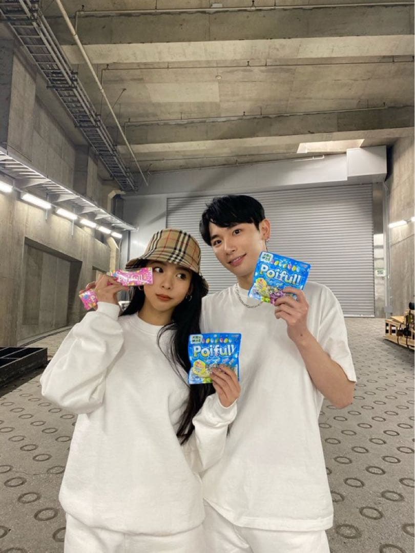 か ミチちゃん 着用 BURBERRY バケットハット