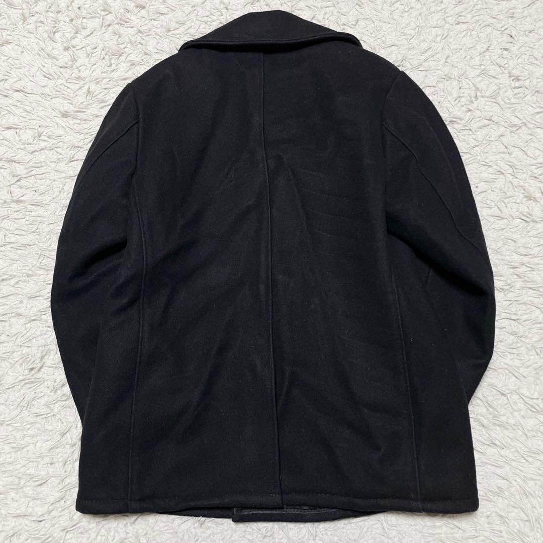 【美品】SCHOTT USA Pコート ブラック メンズ アウター キルティング