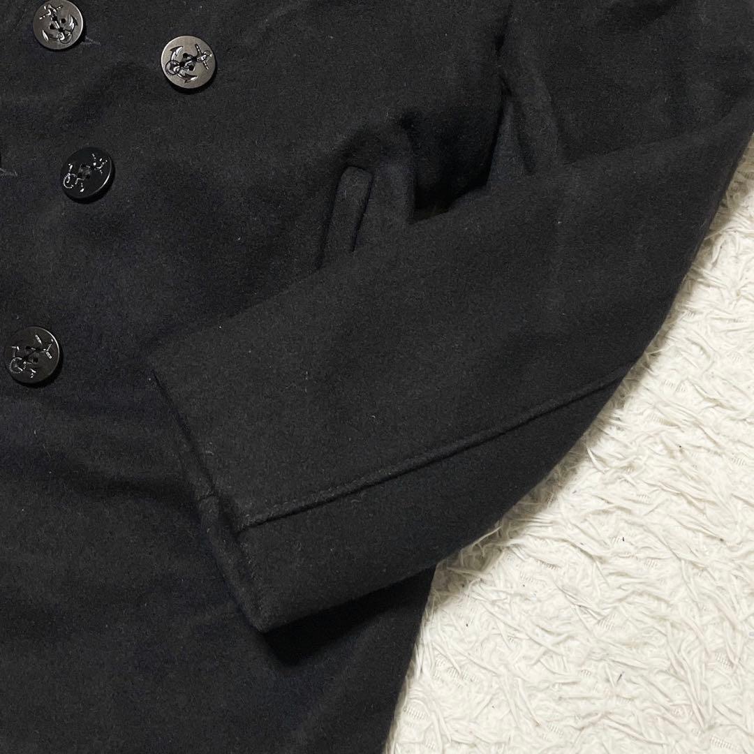 【美品】SCHOTT USA Pコート ブラック メンズ アウター キルティング