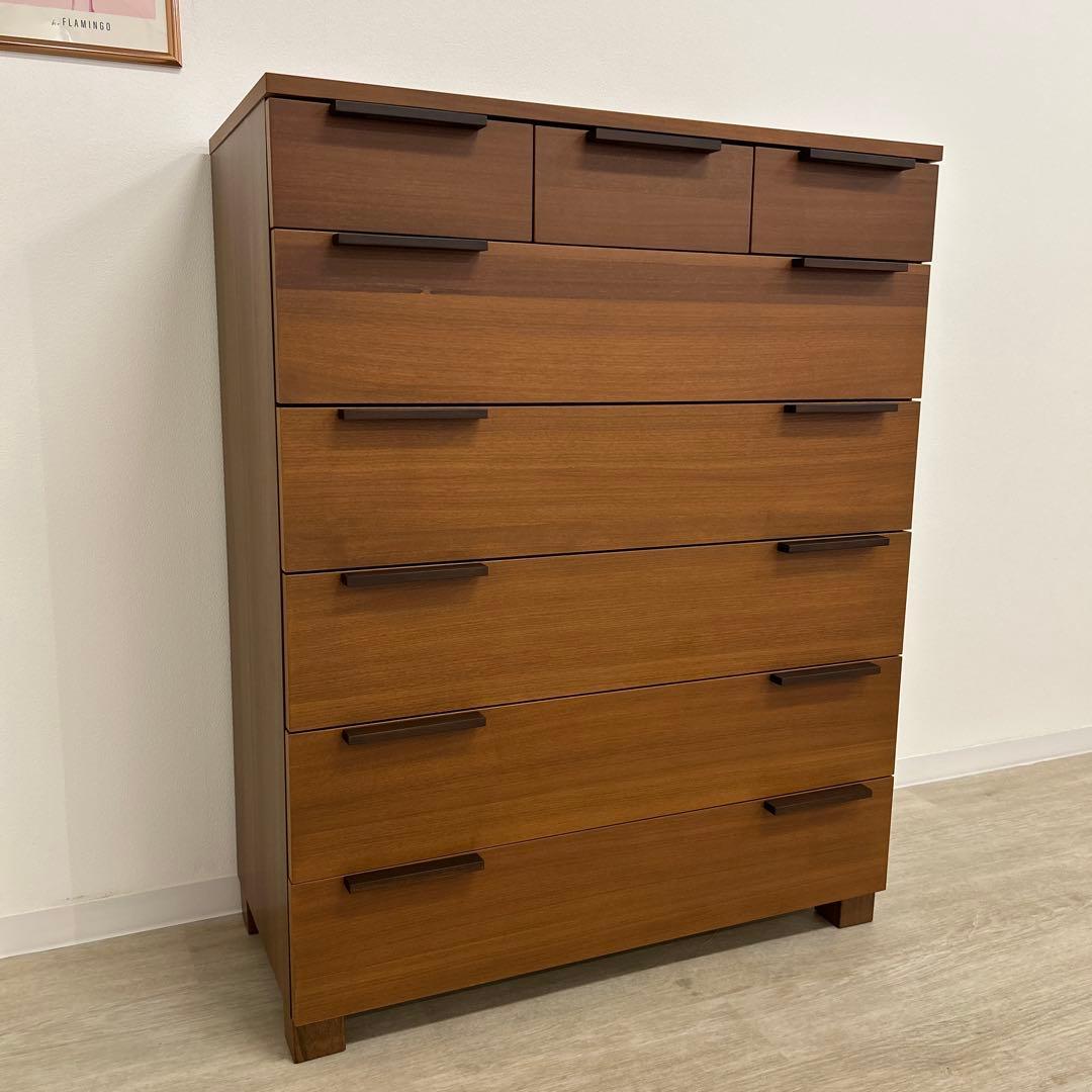 ssckm5 展示品☆ハイチェスト 整理タンス 北欧モダン チェスト 設置