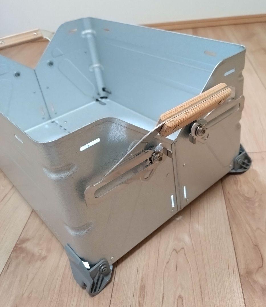 スノーピーク　シェルフコンテナ25 美品　天板付　キャンプ