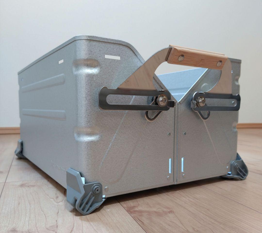 スノーピーク　シェルフコンテナ25 美品　天板付　キャンプ