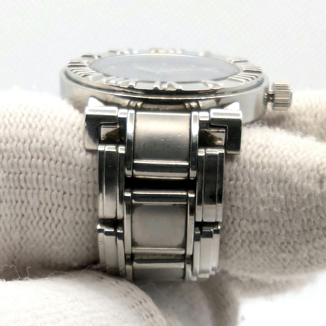 【新品電池交換済み】TIFFANY アトラス ブラック文字盤 腕時計