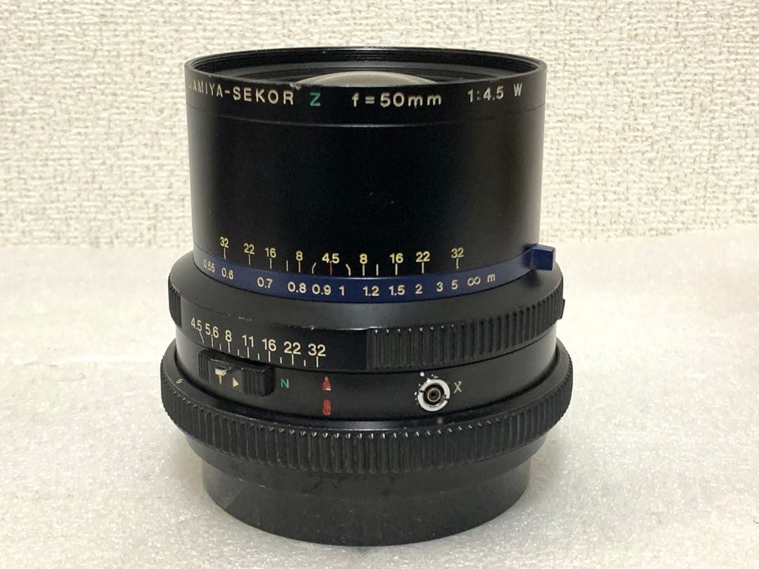 フィルムカメラ Mamiya SEKOR Z 50mm 1:4.5 W