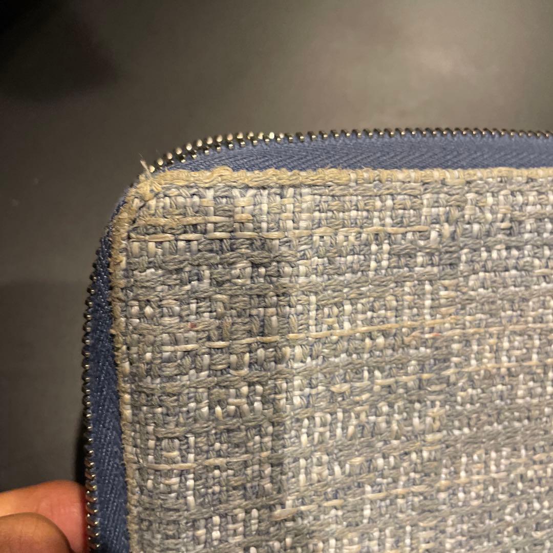シャネル　CHANEL 長財布　ツイード