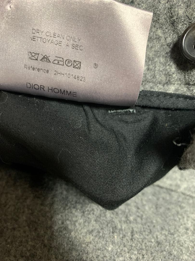 2002AW DIOR HOMME エディ期 パンツ　ウールパンツ カシミヤ