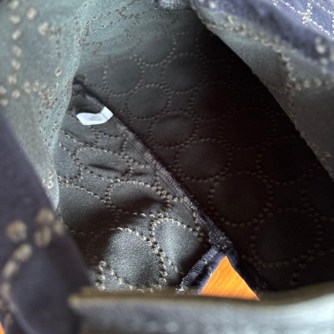 ラスト最終値下げ　美品　ミナペルホネン生地バッグ