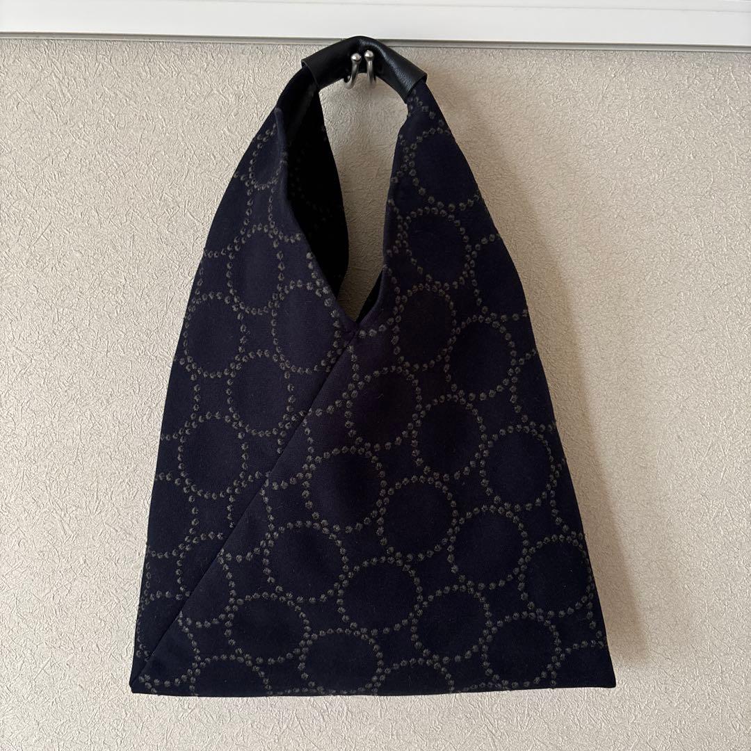 ラスト最終値下げ　美品　ミナペルホネン生地バッグ