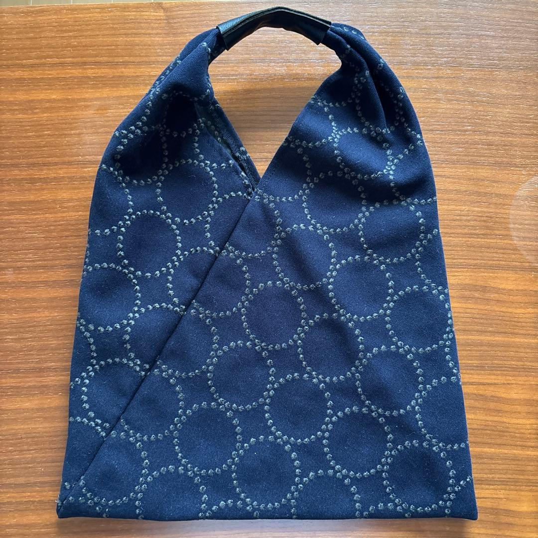 ラスト最終値下げ　美品　ミナペルホネン生地バッグ