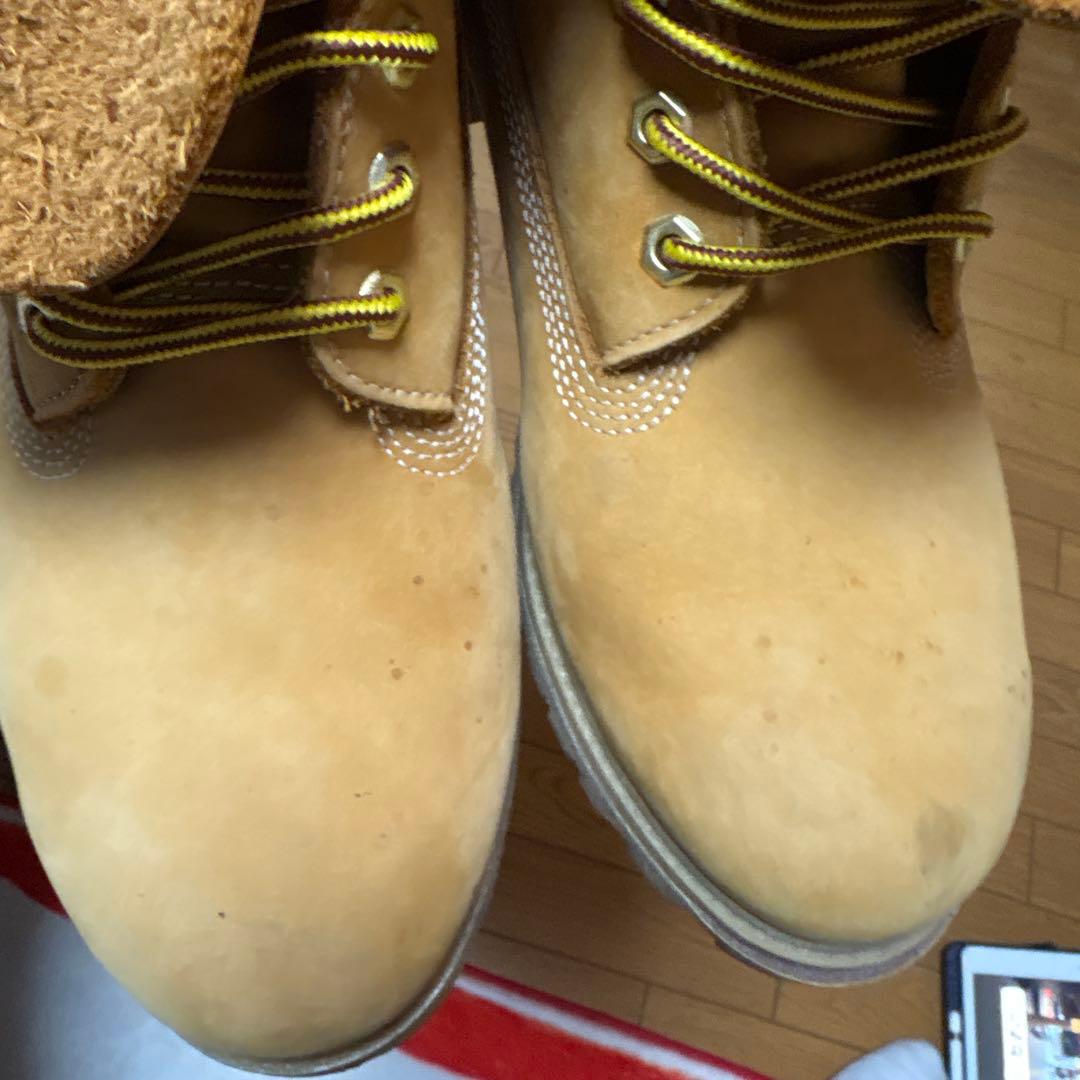 美品　Timberland イエローブーツ　使用回数10回以下！！