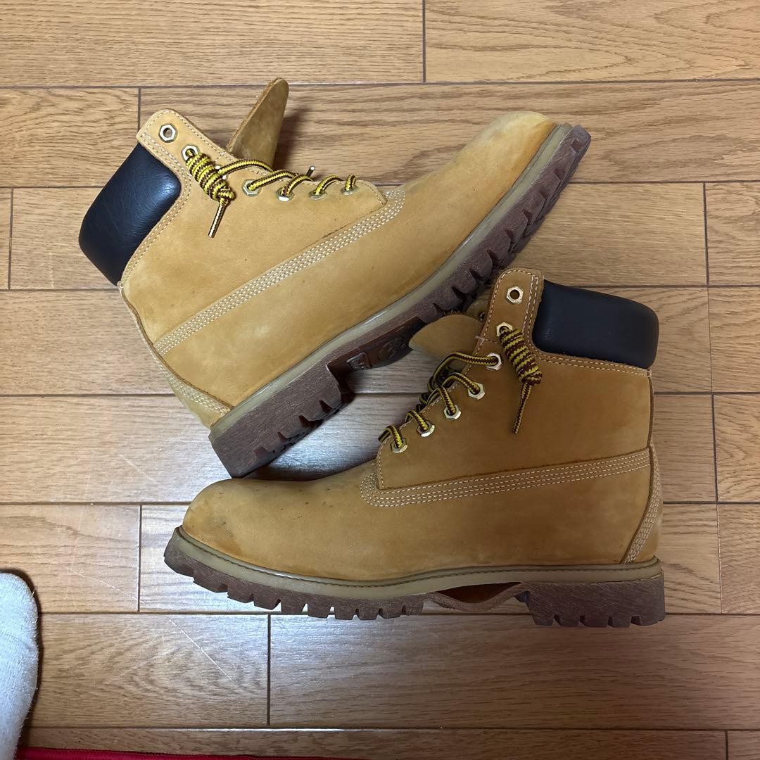 美品　Timberland イエローブーツ　使用回数10回以下！！