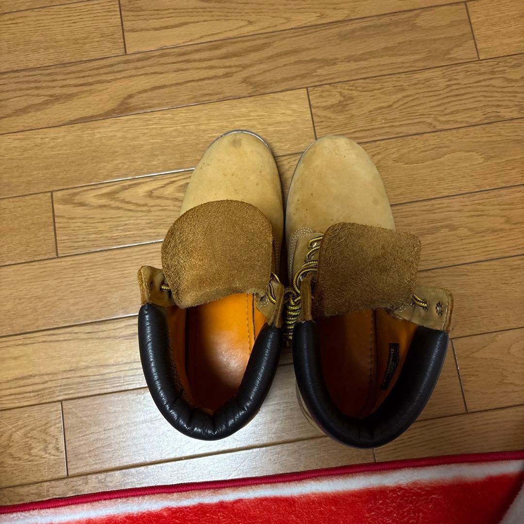美品　Timberland イエローブーツ　使用回数10回以下！！