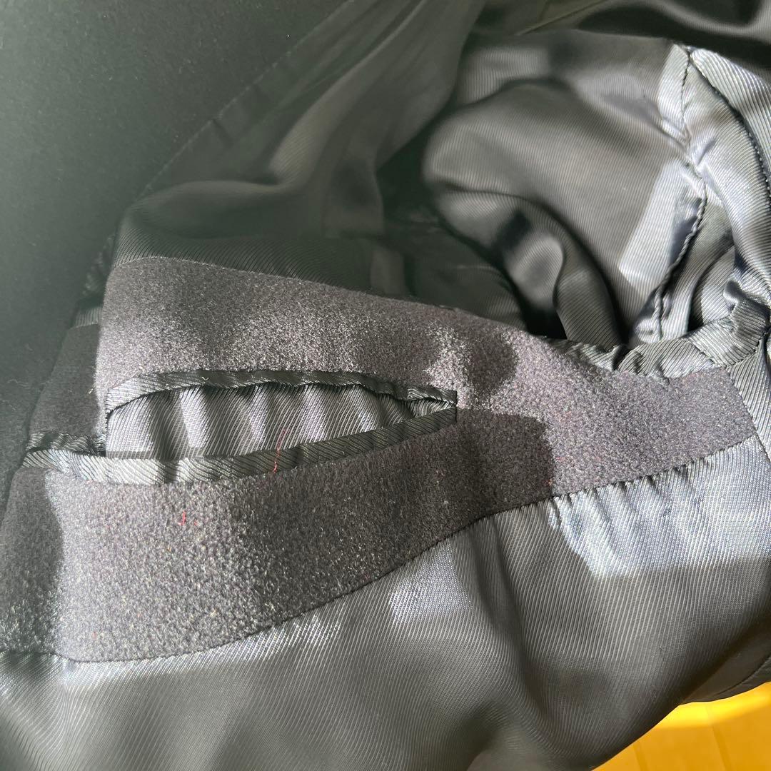 BROOKS BROTHERS ネイビー ウールロングコート