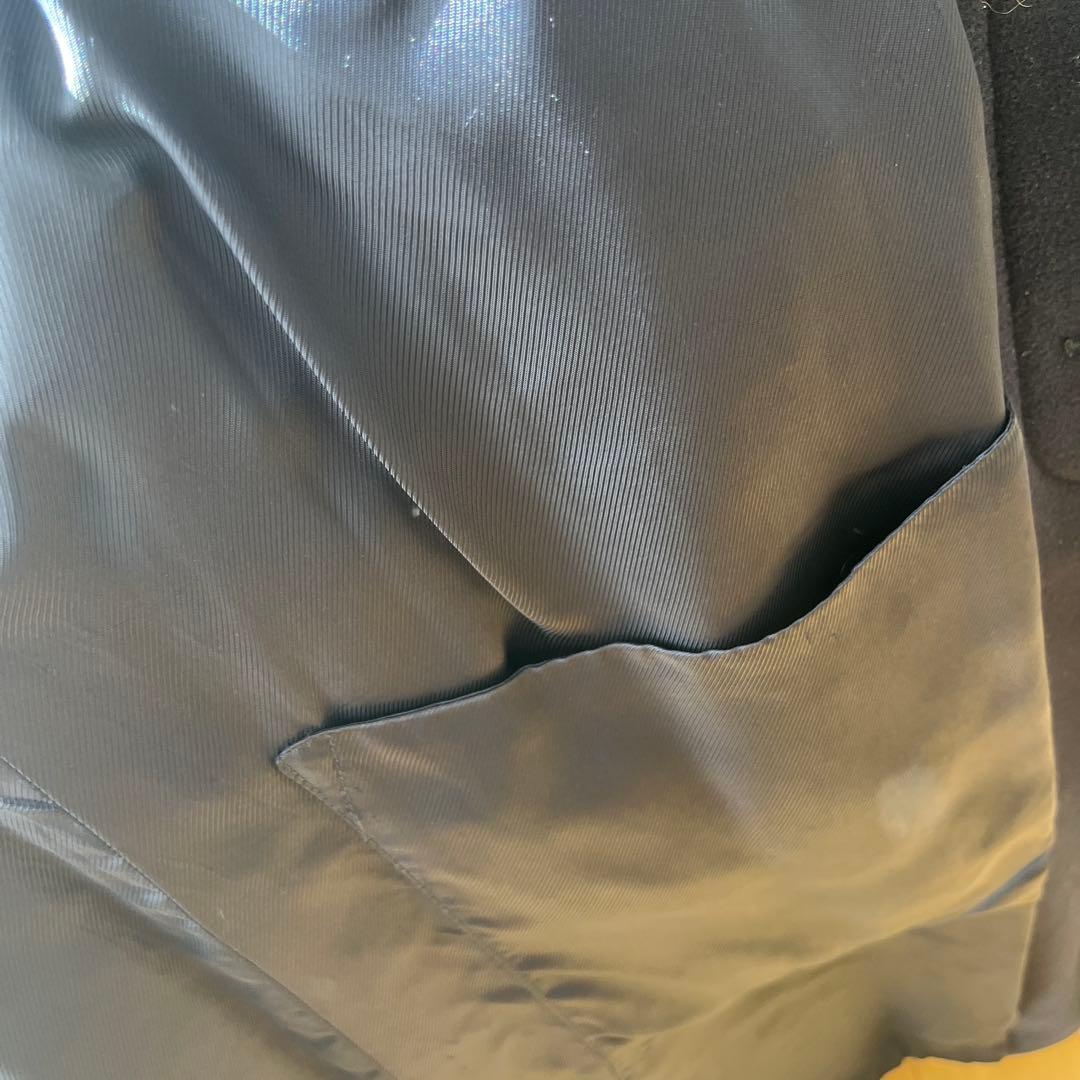 BROOKS BROTHERS ネイビー ウールロングコート