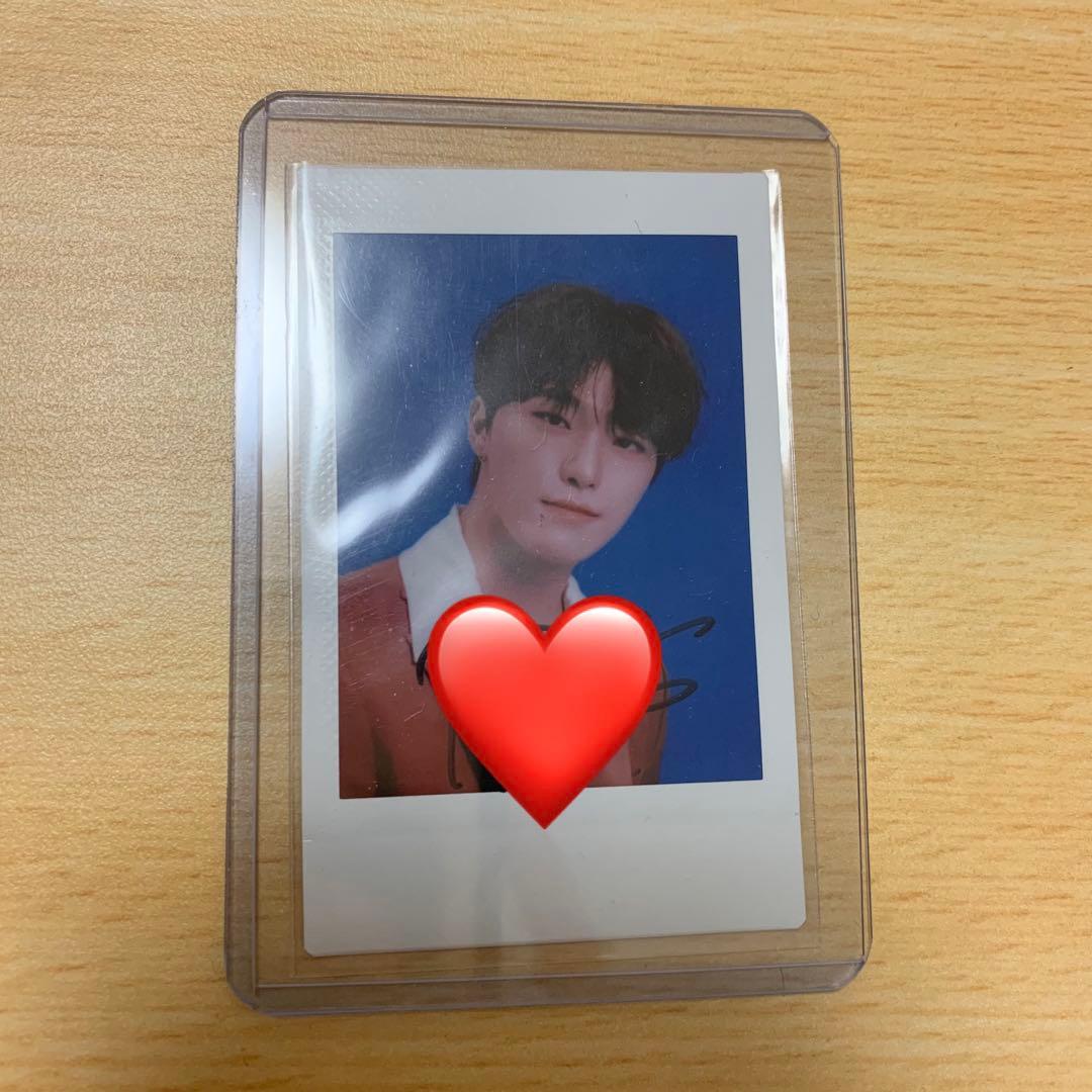 SEVENTEEN ディノBE THE SUN サイン入りチェキ