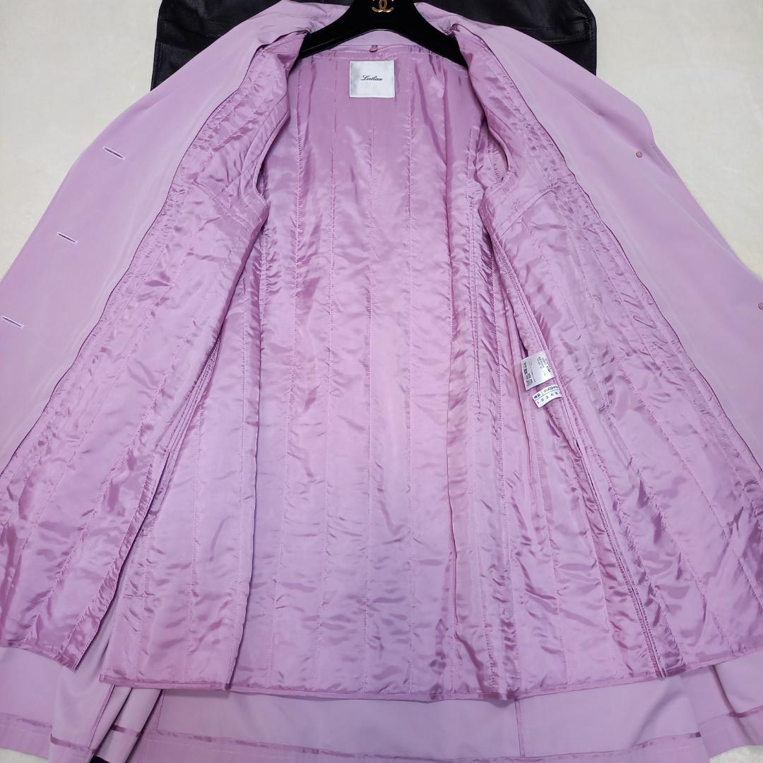 近年✨極美品✨大きいサイズ レリアン 13+ 中綿ライナー付きトレンチコート