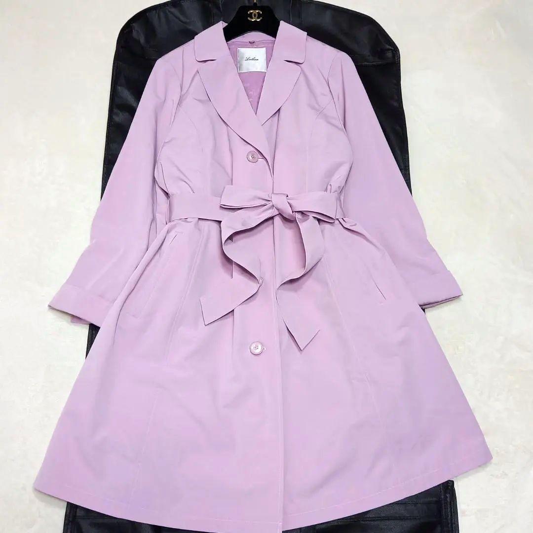 近年✨極美品✨大きいサイズ レリアン 13+ 中綿ライナー付きトレンチコート