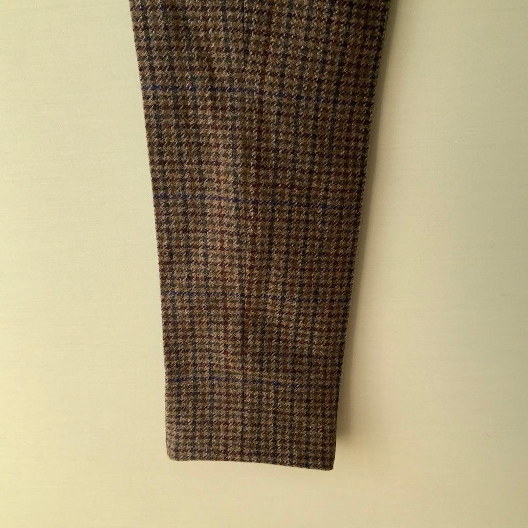 イタリア製POLO ラルフローレン ツイードパンツ30/32ガンクラブチェック