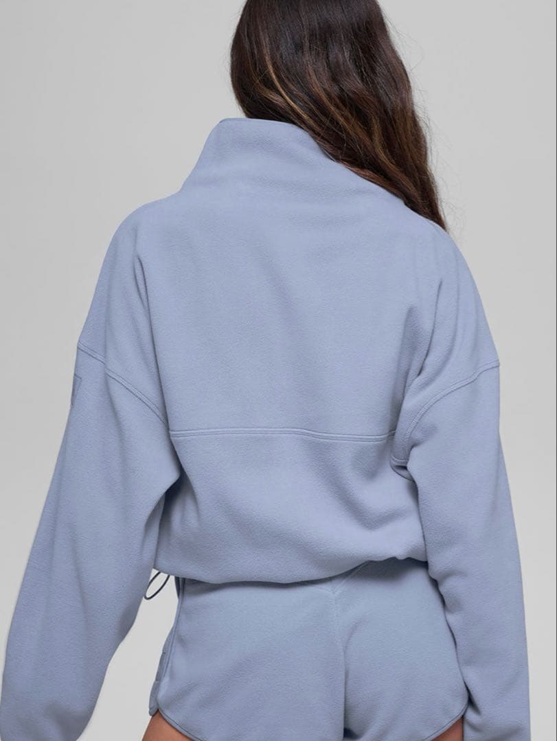 【新品】ALO yogaフリース プルオーバーSサイズ