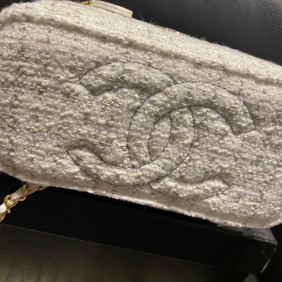 CHANEL バニティショルダー白 ノベルティ