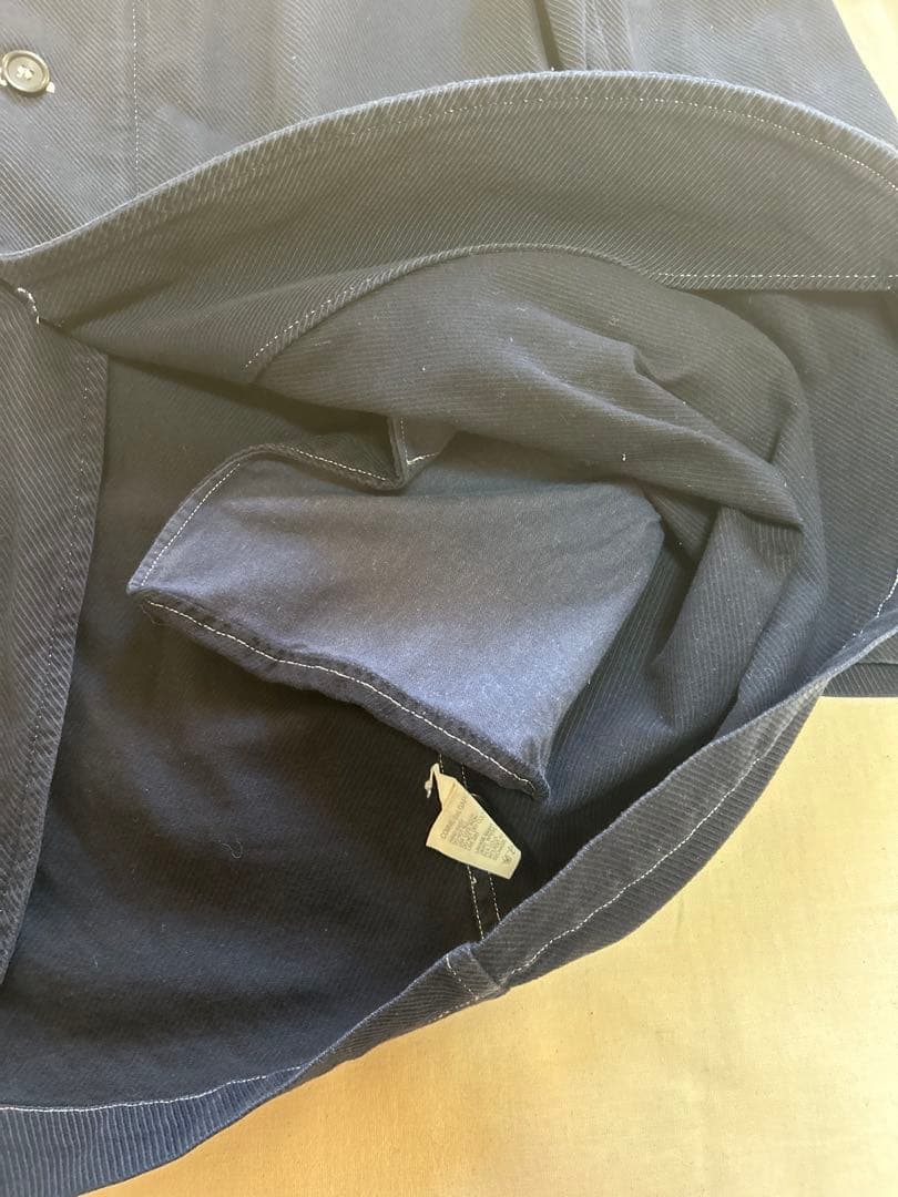 コムデギャルソン　ネイビー　カバーオール ジャケット　アーカイブ　フランス製