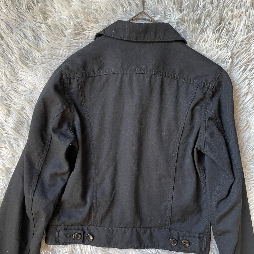 ちぃかわブラック コムデギャルソン ウールジャケット XS アートデザイン