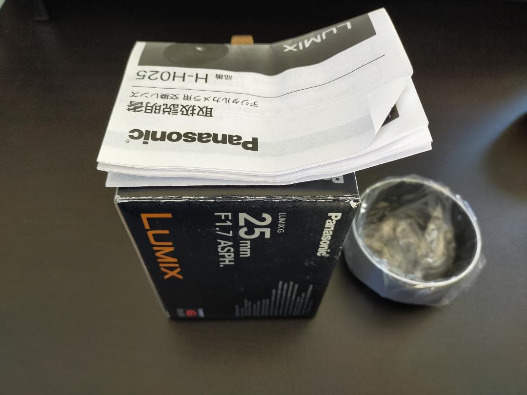 パナソニック LUMIX G 25mm / F1.7 ASPH. シルバー