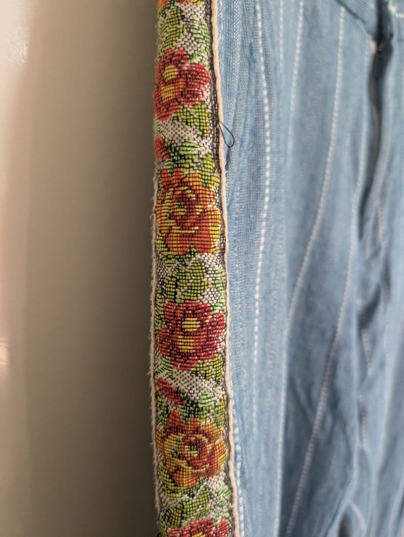 コムデギャルソンオム Mサイズ ストライプスラックス サイドゴブラン