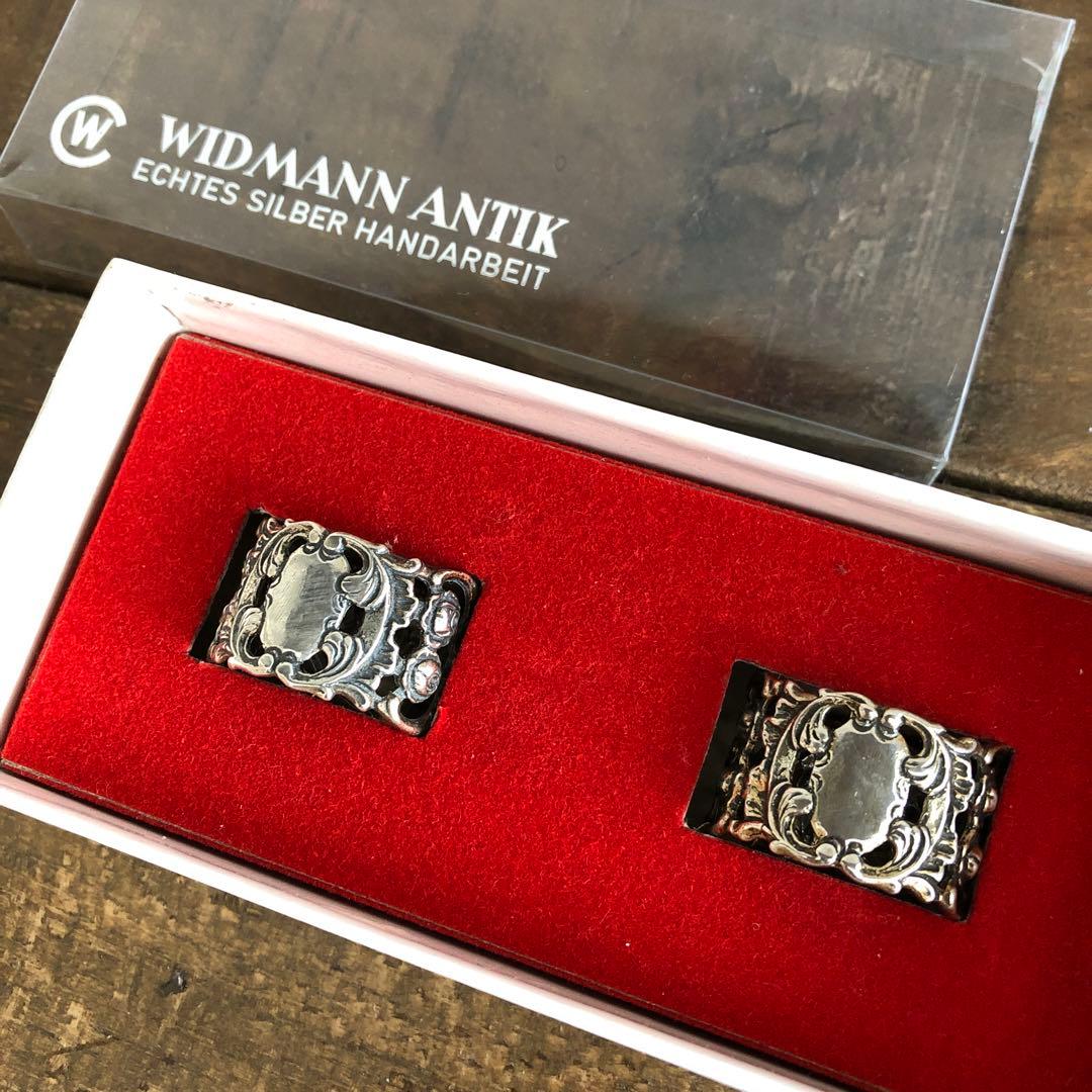 ウィドマン　アンティーク　ナプキンリング　6個セット　シルバー835 銀器