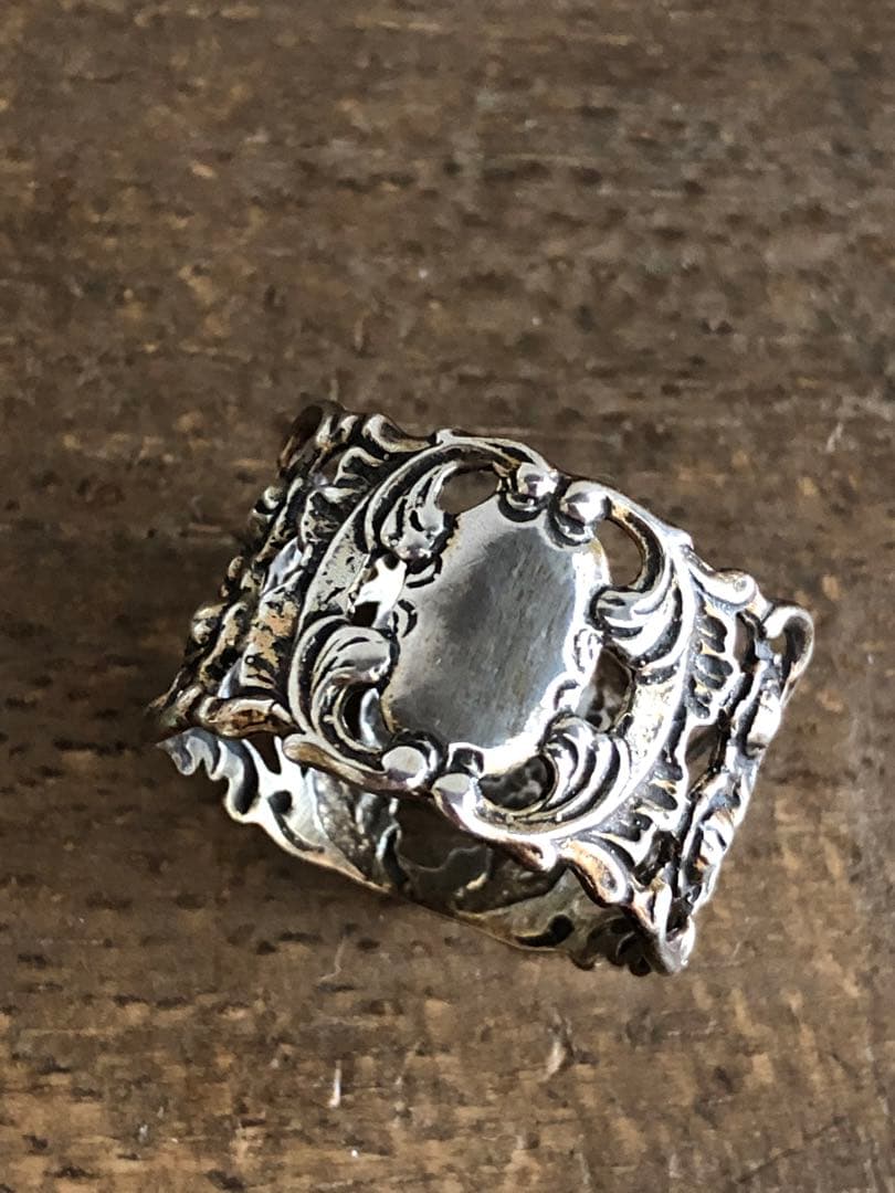 ウィドマン　アンティーク　ナプキンリング　6個セット　シルバー835 銀器