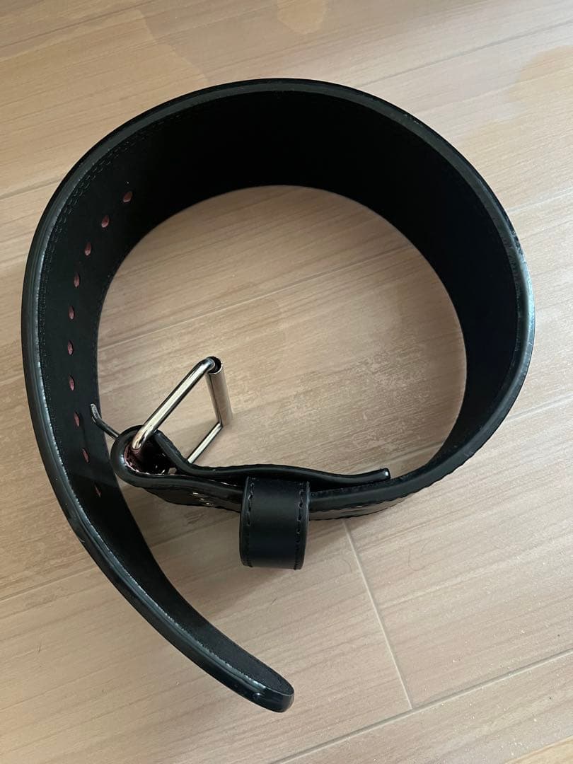 SQUAT MANIA トレーニング・パワーベルト ブラック　スクワットマニア