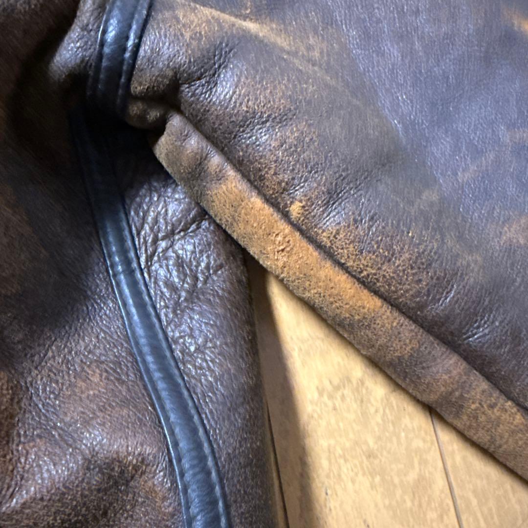 ROCKY TOP ロッキートップ 本革 羊革 B3 ジャケット 40