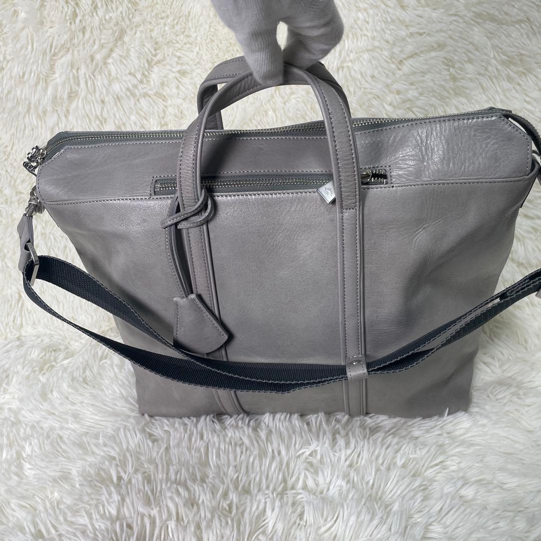 美品 aniary アニアリ 2way アンティークレザー トートバッグ