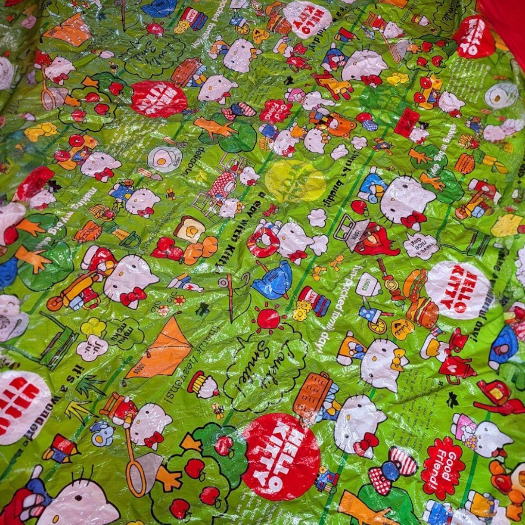 美品 ロゴス ハローキティ コラボ ポップシェード180 テント UVカット