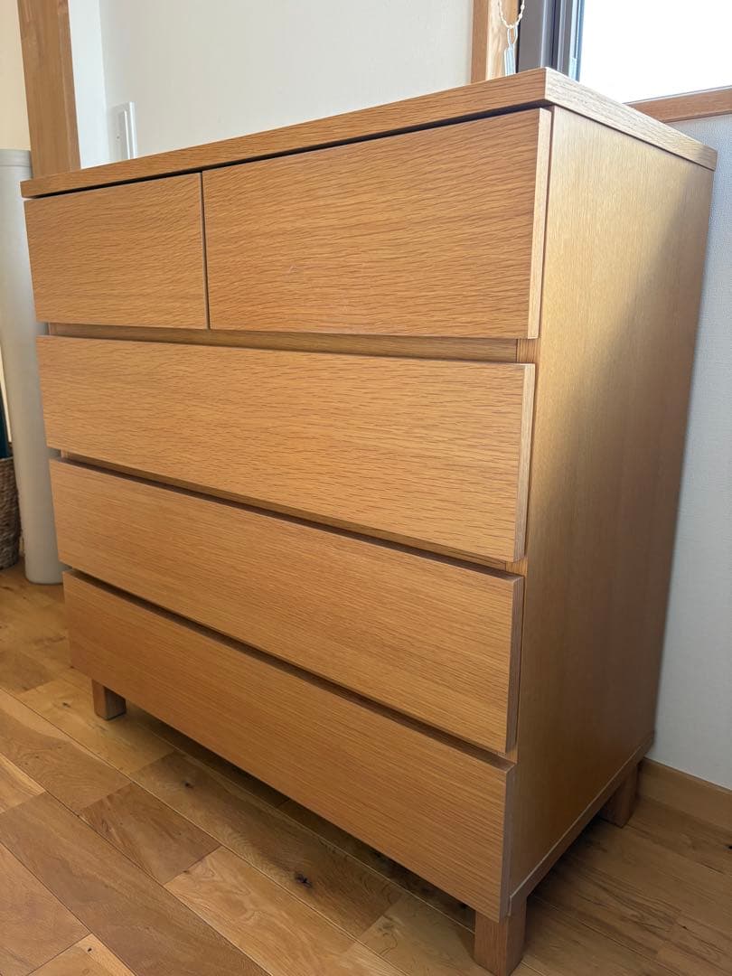 無印　チェスト　4段