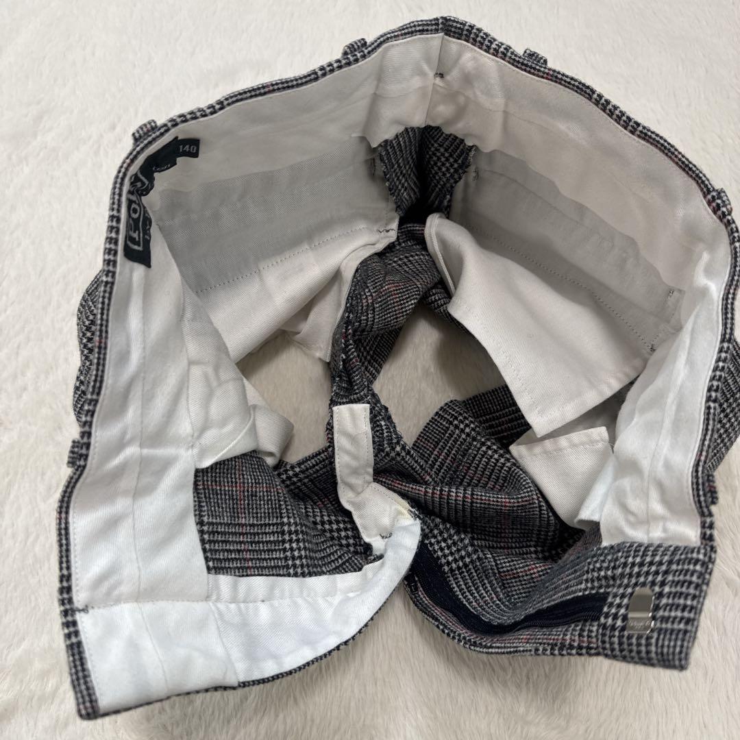 美品　Polo byRalphLauren 男の子　スーツ　ウール　チェック