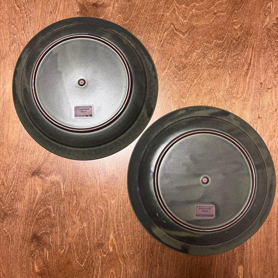 専用出品【美品】イイホシユミコ オクシモロン プレート plate L ペア