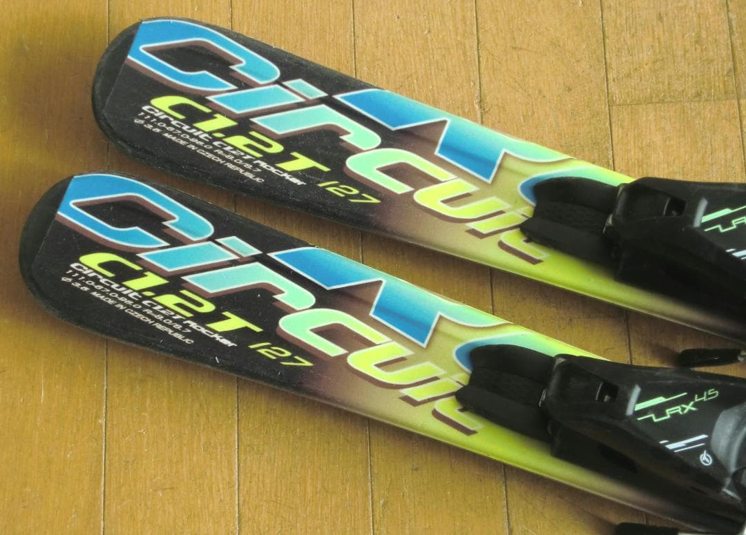 ■■最終特価■ハート■ジュニア用スキー4点セット■板127/靴23■WAX済■■