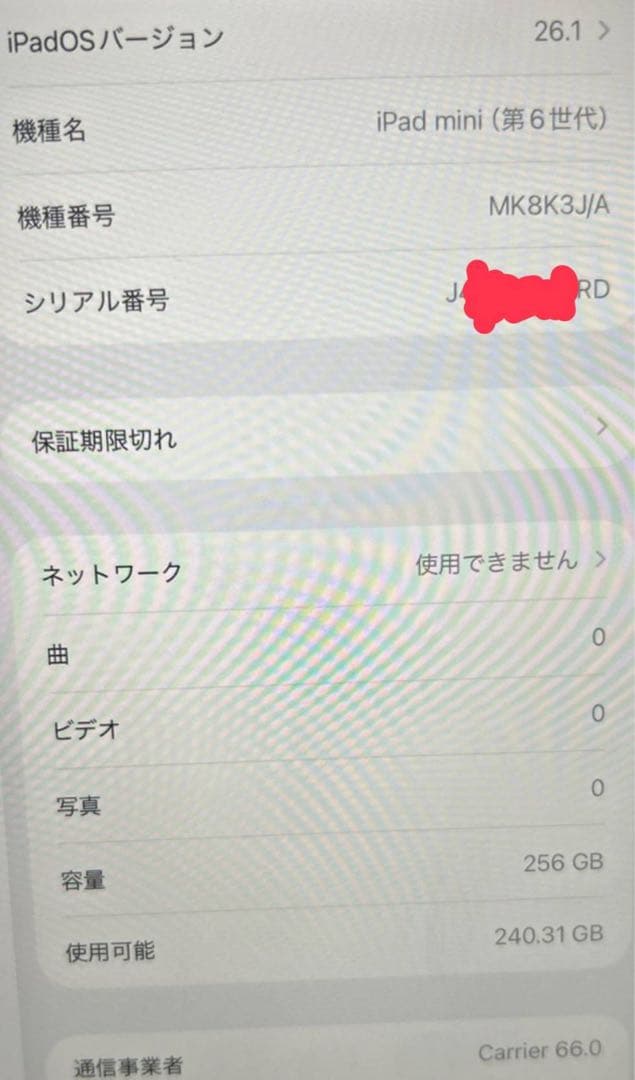 ☆Dolly様限定 iPad mini 6 Wi-Fi + Cellular