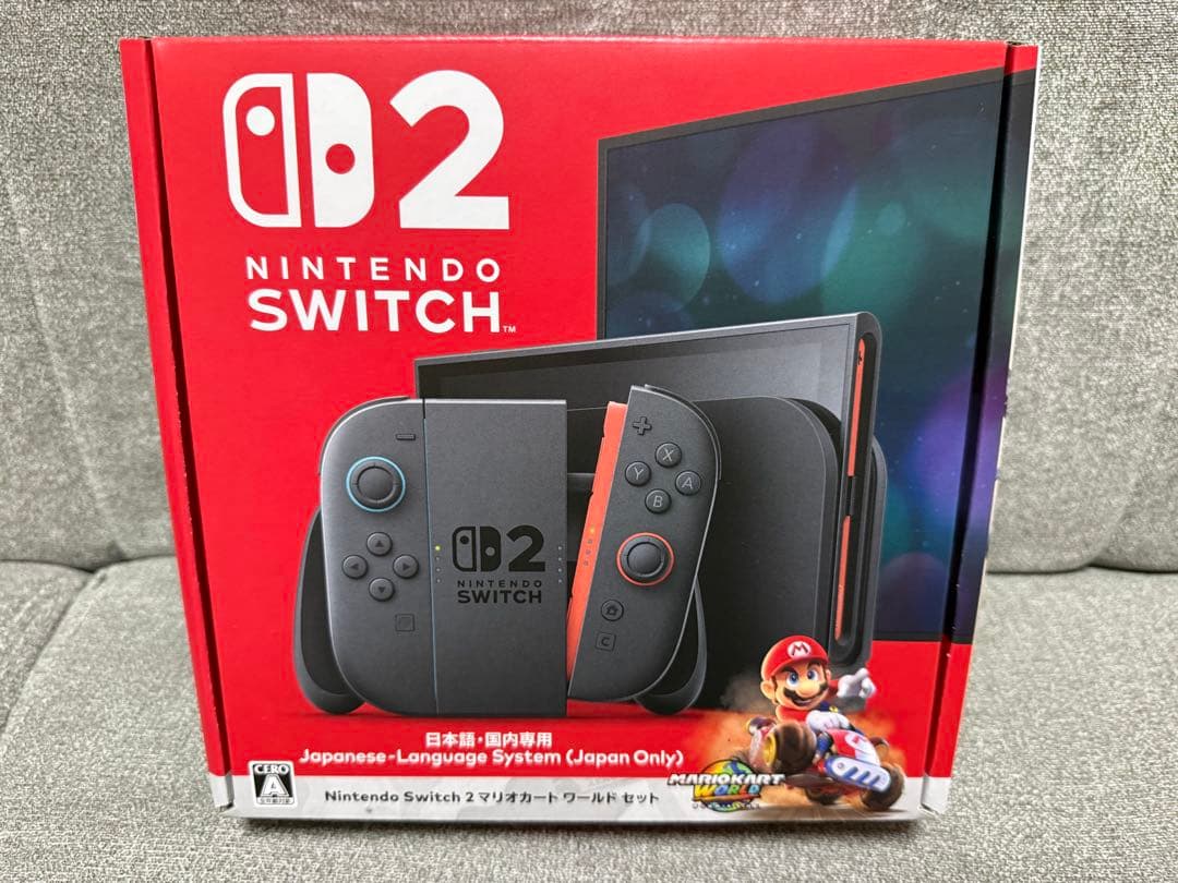 Switch2 日本語専用 本体 マリオカートワールドセット 新品未使用