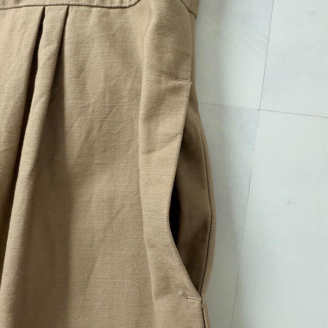 かぐれ　サロペット　オールインワン　コットン100% ベージュ