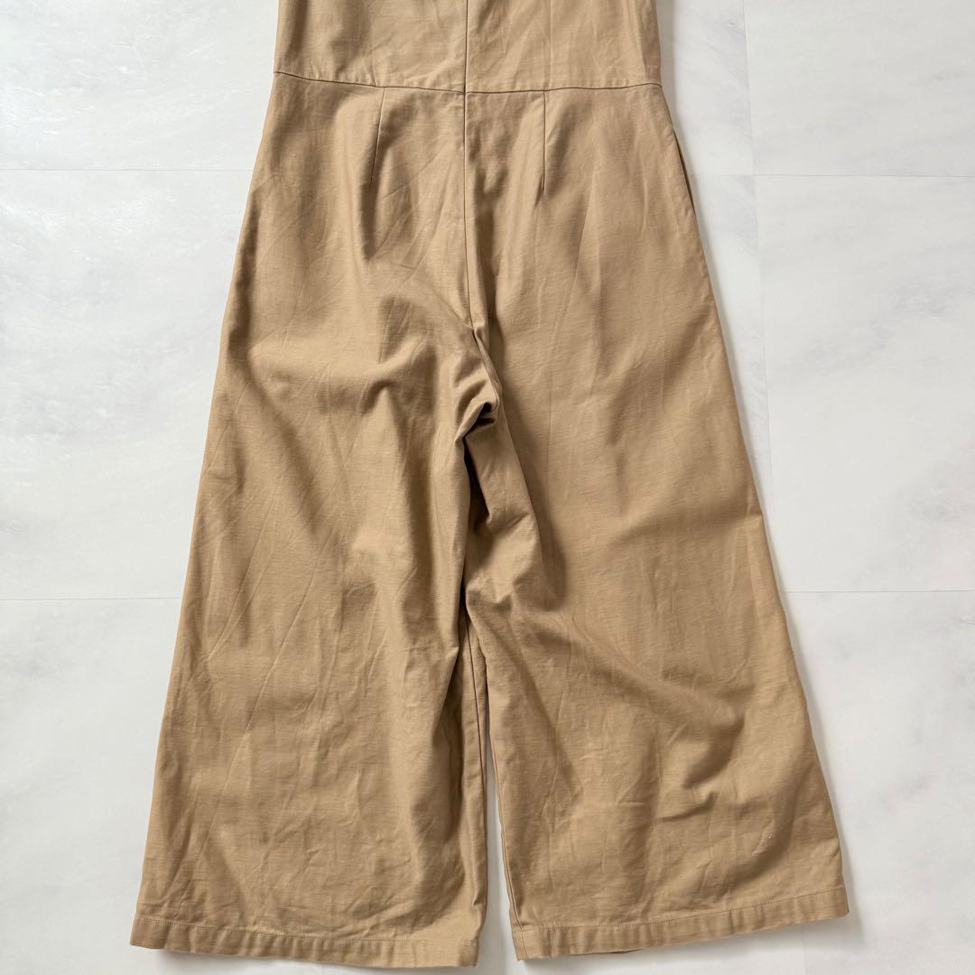 かぐれ　サロペット　オールインワン　コットン100% ベージュ