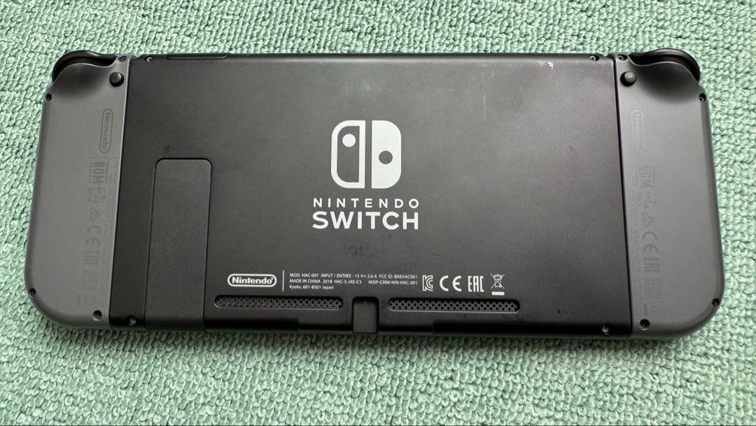 Nintendo Switch 本体 グレー ドック・ACアダプター付き