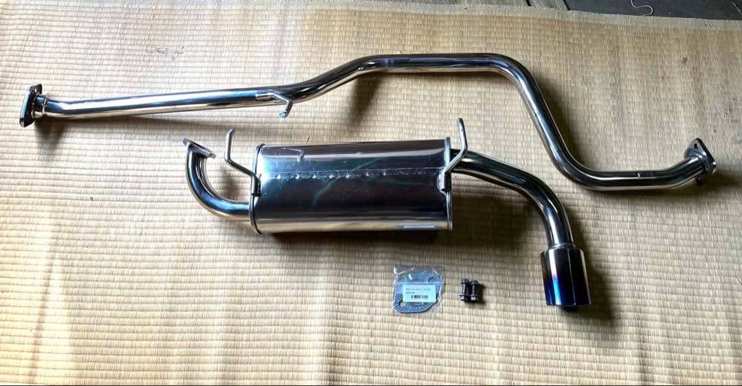 JB64 ジムニー　ハイパーマフラー　津田レーシング(センターパイプ)