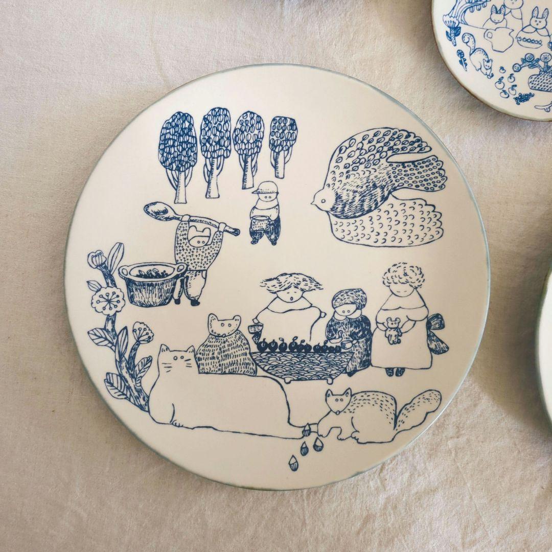 新品未使用 ミシャコシャさんの小皿と豆皿4点セット① 作家もの